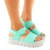 Sandals FLY LONDON Crumpet Cree947 Spearmint P144947005