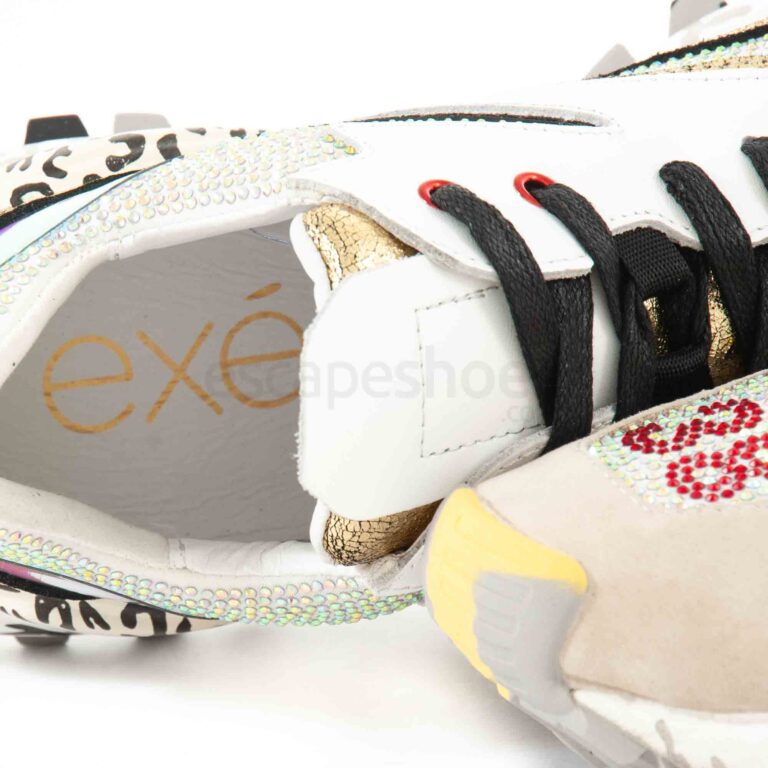 Zapatillas EXE Blancas Gris 0129-10