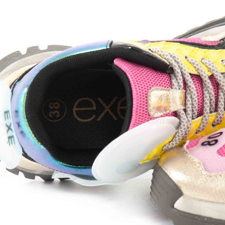 Sneakers EXE Gold Fuxia 22E10-3